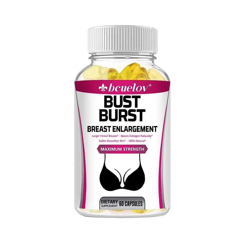 Supplément Naturel de Pueraria - 1000 mg, Soutient le Galbe, la Fermeté, l'Élasticité des Seins et Améliore la Confiance en Soi des Femmes