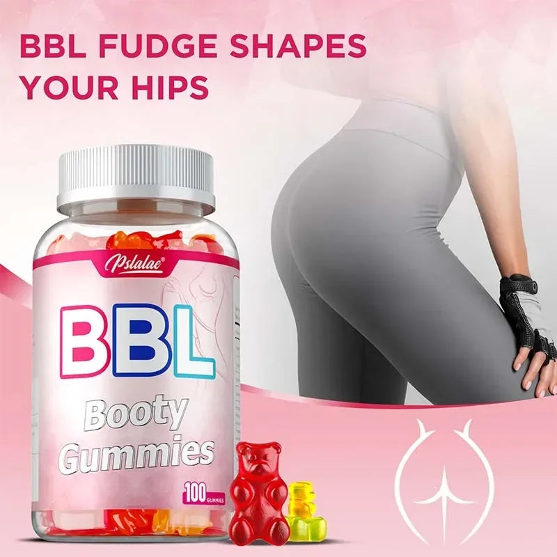Bonbons Gélifiés BBL - Favorisent la croissance des hanches, améliorent les courbes naturelles, équilibrent les hormones, accélèrent le métabolisme et améliorent la vitalité