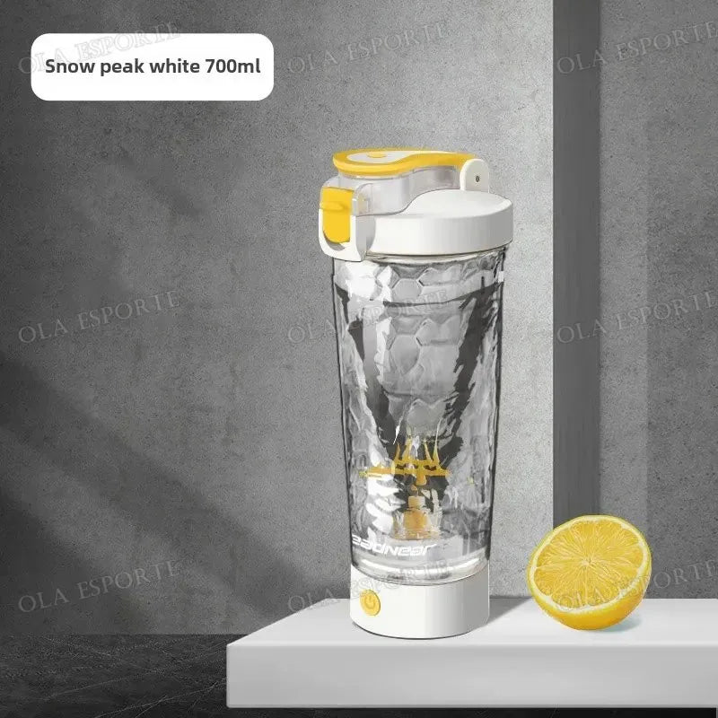 Gobelet mélangeur électrique automatique de 450 à 700 ml, bouteille de shaker de protéines portable, alimenté par piles, gobelet mélangeur entièrement automatique pour la maison