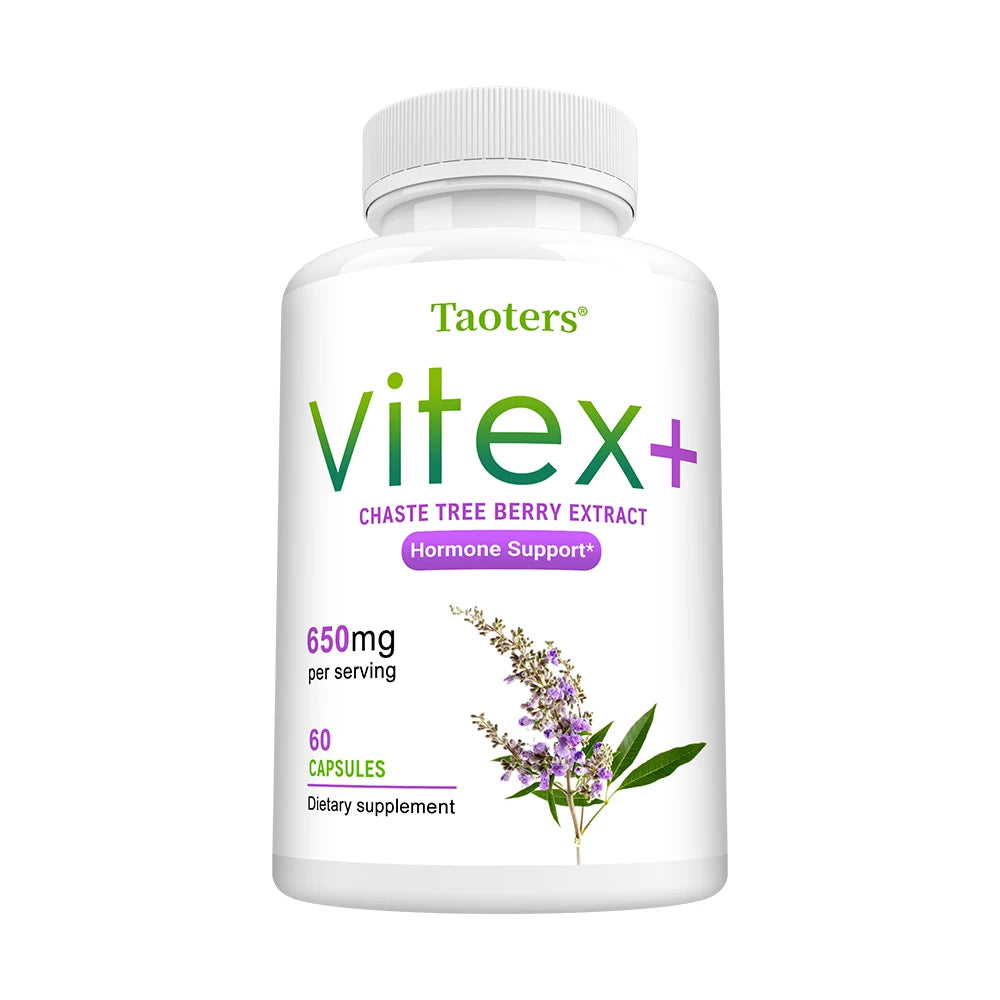 Extrait de baies de Vitex, complément alimentaire à base de plantes pour la ménopause féminine, améliore la peau, régule l'humeur, favorise le sommeil, sans OGM