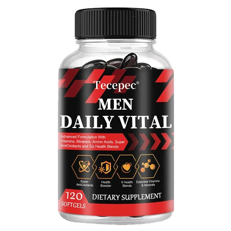 Multivitamines Homme avec Vitamines et Minéraux - Améliore l'Endurance, la Force, la Performance Sportive et la Santé Générale