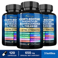 Corti-Soothe Complément de Cortisol avec Magnésium, Ashwagandha, L-Théanine - Gérer le Stress, Maintenir le Calme & Soutenir la Santé des Glandes Surrénales