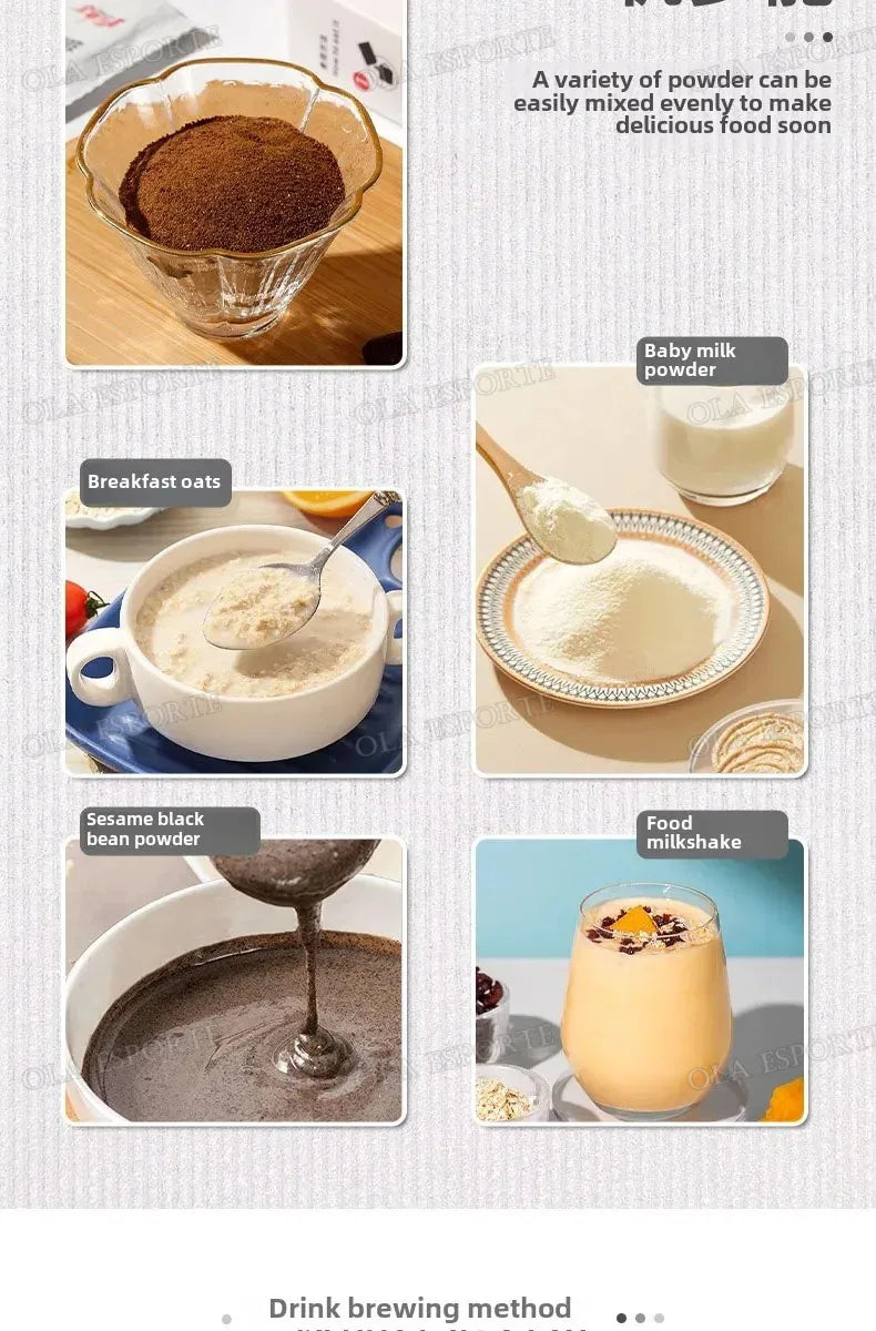 Gobelet mélangeur électrique automatique de 450 à 700 ml, bouteille de shaker de protéines portable, alimenté par piles, gobelet mélangeur entièrement automatique pour la maison