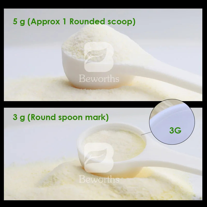 Micronized creatine supplement showing the 150g powder and capsule comparison