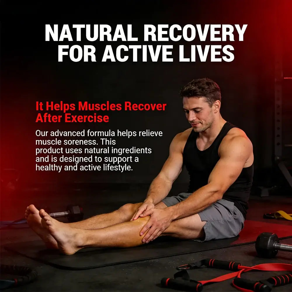 Concentrated whey protein capsules designed for the natural recovery of an active life.