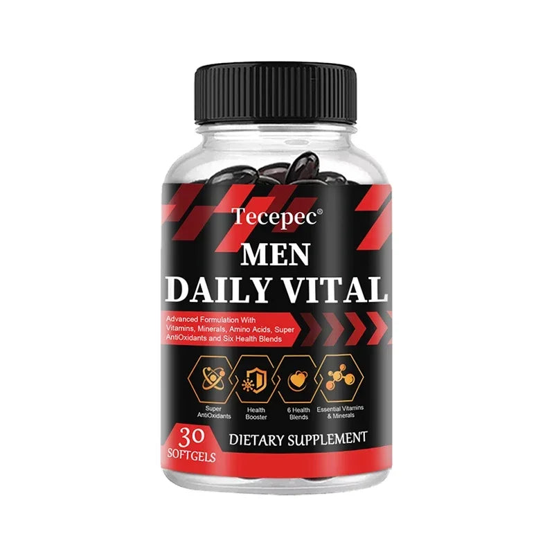 Multivitamines Homme avec Vitamines et Minéraux - Améliore l'Endurance, la Force, la Performance Sportive et la Santé Générale